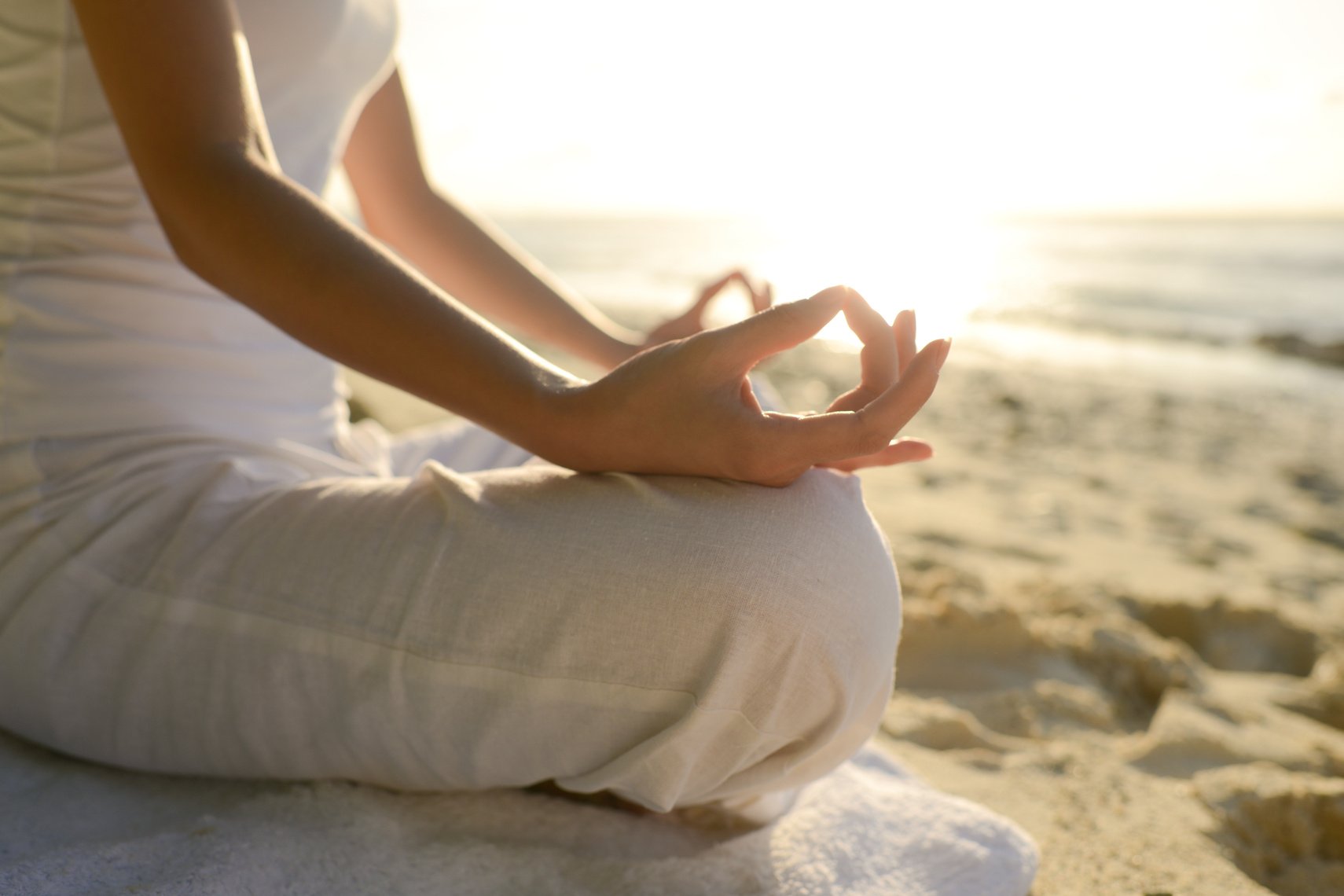 Yoga On Beach